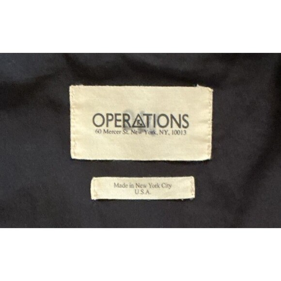 Operations NYC Men's Tweed Wool Blend Blazer 44R Gray Sport‎ Coat Elbow Patches - Picture 6 of 13